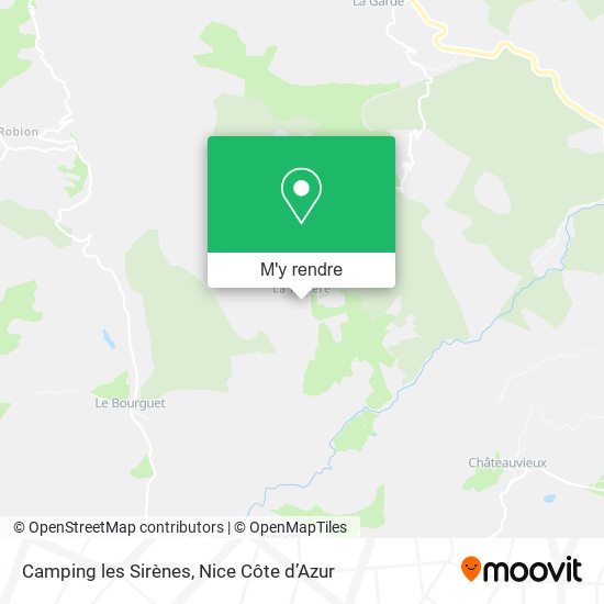 Camping les Sirènes plan