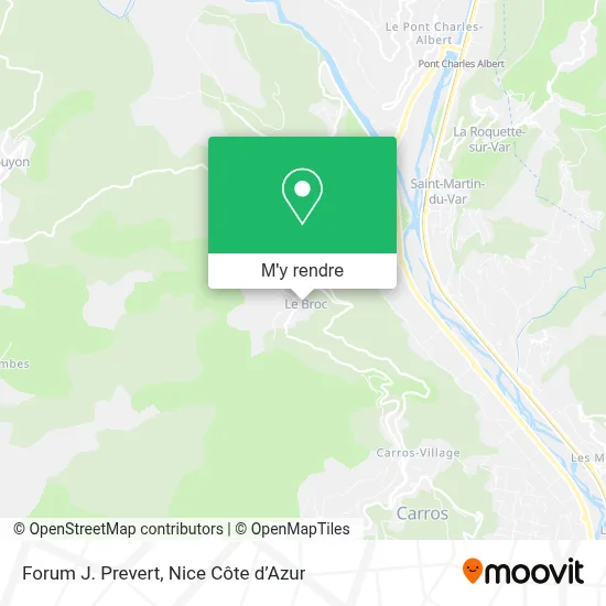 Forum J. Prevert plan