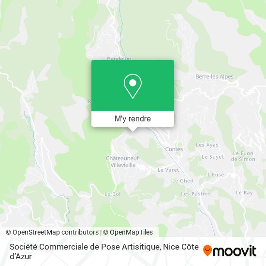 Société Commerciale de Pose Artisitique plan