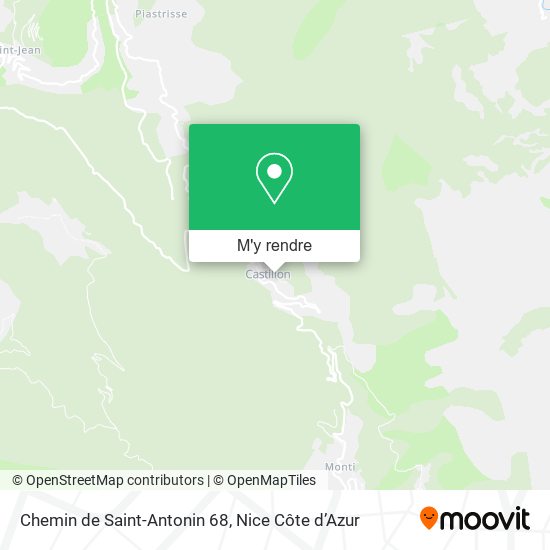 Chemin de Saint-Antonin 68 plan