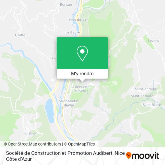 Société de Construction et Promotion Audibert plan