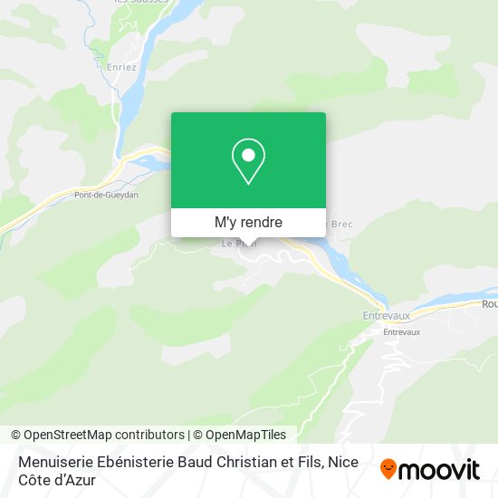 Menuiserie Ebénisterie Baud Christian et Fils plan