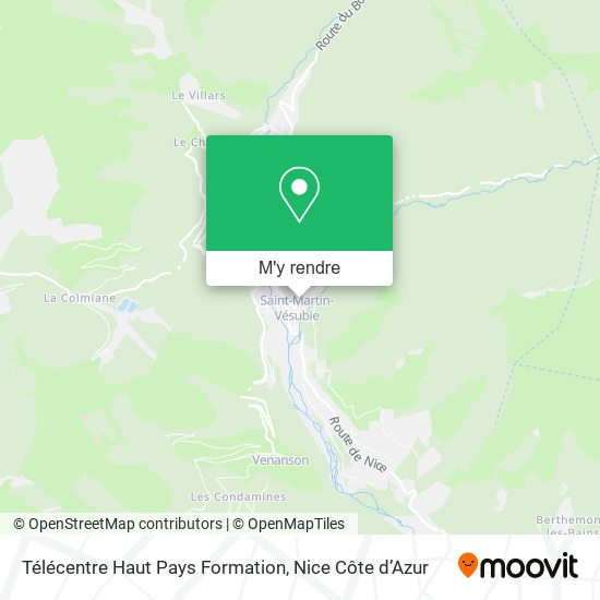 Télécentre Haut Pays Formation plan