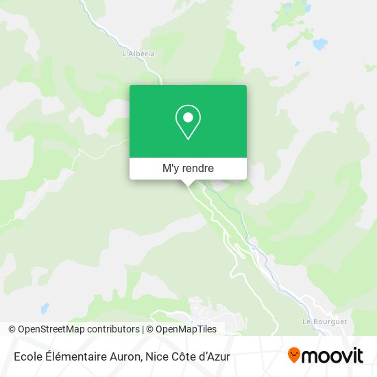 Ecole Élémentaire Auron plan