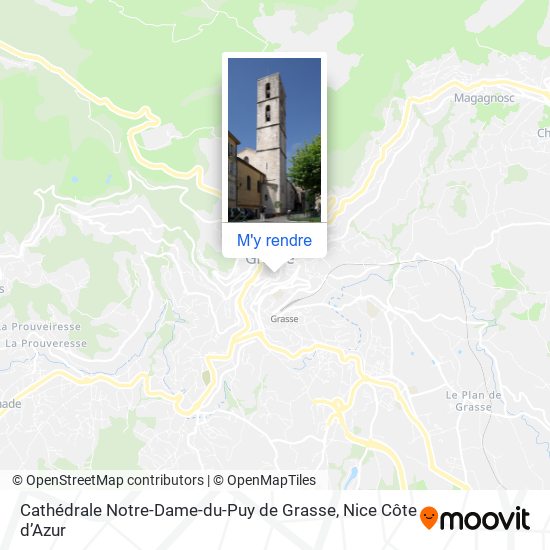 Cathédrale Notre-Dame-du-Puy de Grasse plan