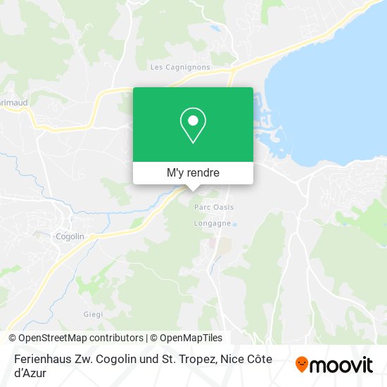 Ferienhaus Zw. Cogolin und St. Tropez plan