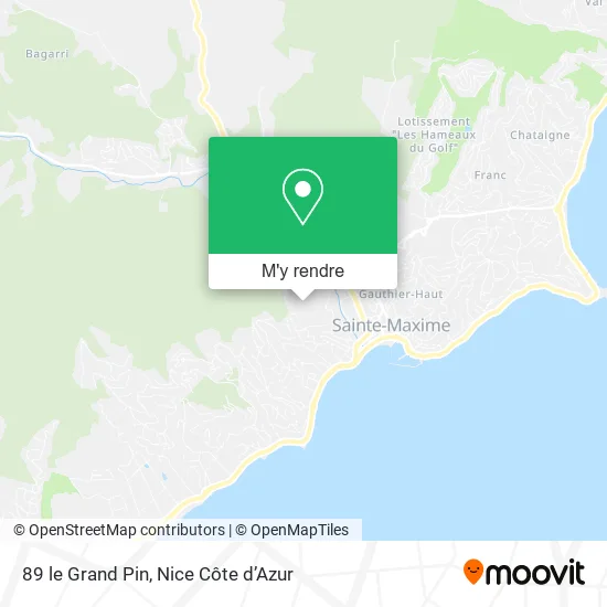 89 le Grand Pin plan