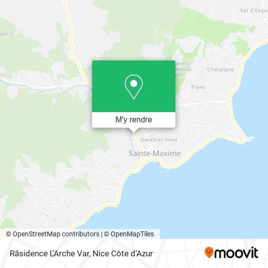 Rãsidence L'Arche Var plan