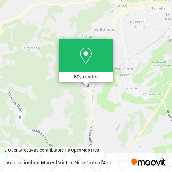 Vanbellinghen Marcel Victor plan