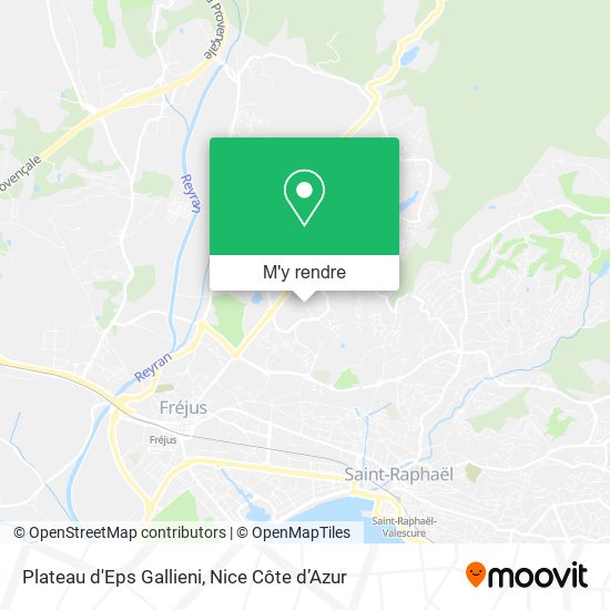 Plateau d'Eps Gallieni plan