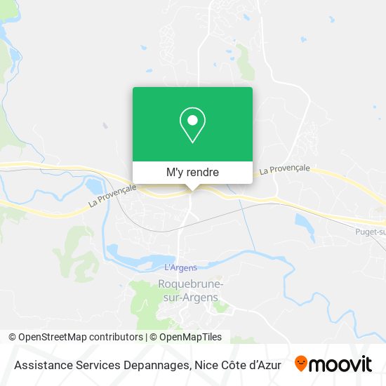 Assistance Services Depannages plan