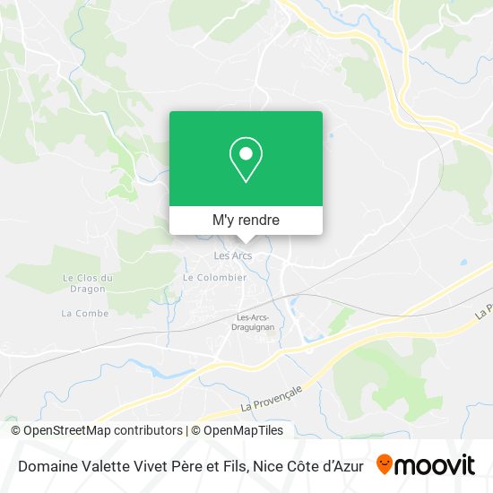 Domaine Valette Vivet Père et Fils plan