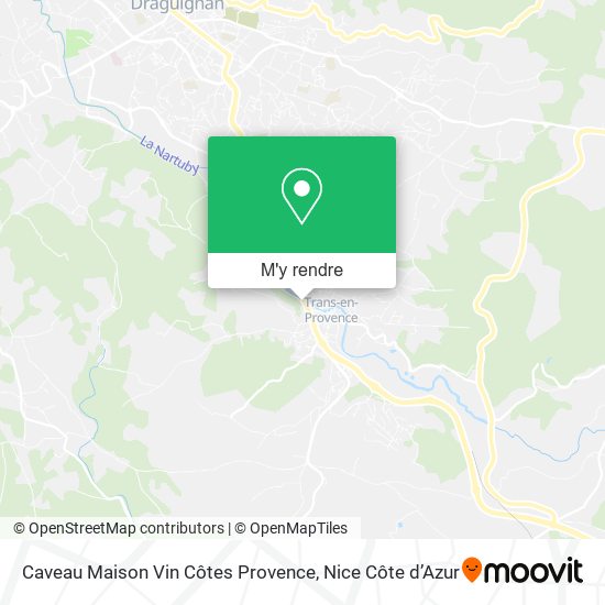 Caveau Maison Vin Côtes Provence plan