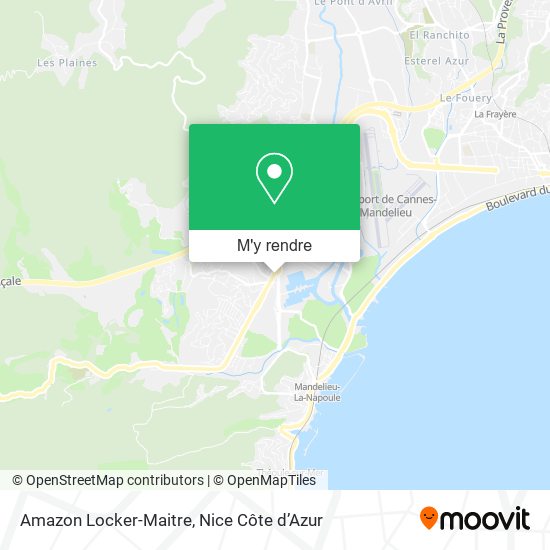 Amazon Locker-Maitre plan
