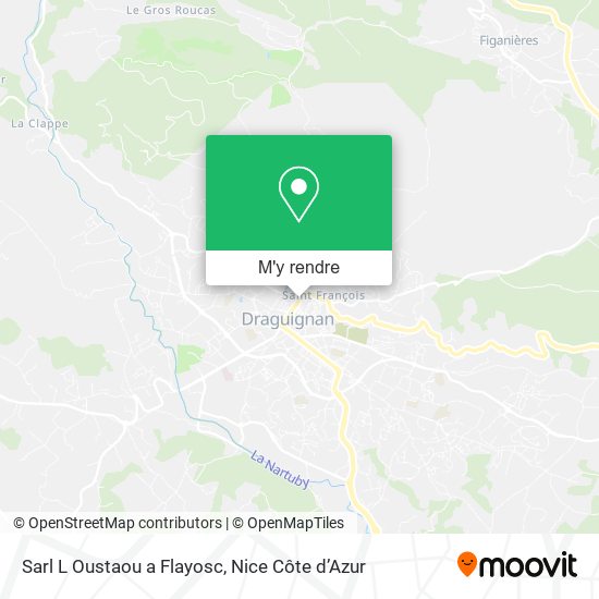 Sarl L Oustaou a Flayosc plan