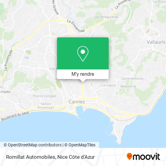 Romillat Automobiles plan