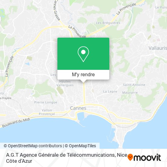 A.G.T Agence Générale de Télécommunications plan