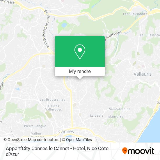 Appart'City Cannes le Cannet - Hôtel plan