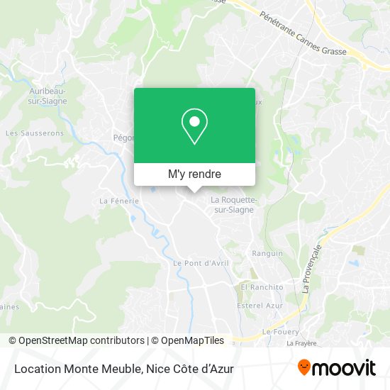 Location Monte Meuble plan