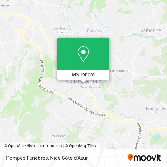 Pompes Funèbres plan