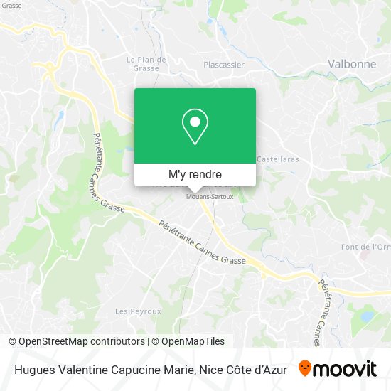 Hugues Valentine Capucine Marie plan