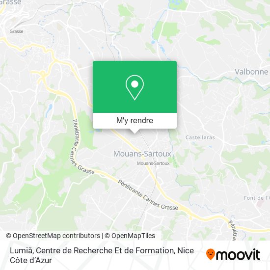 Lumiå, Centre de Recherche Et de Formation plan