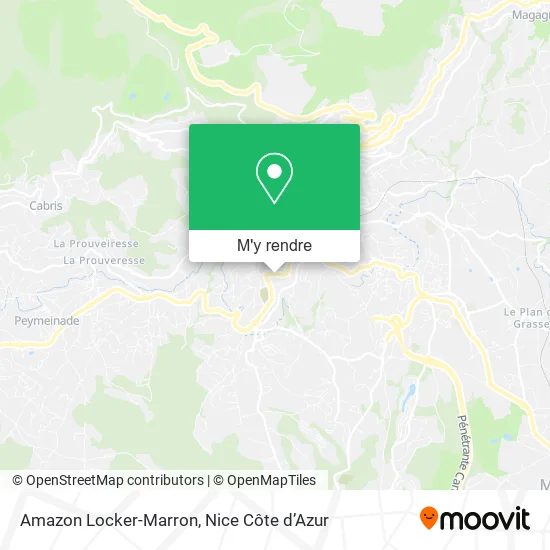 Amazon Locker-Marron plan