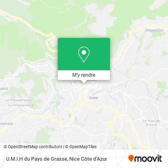 U.M.I.H du Pays de Grasse plan