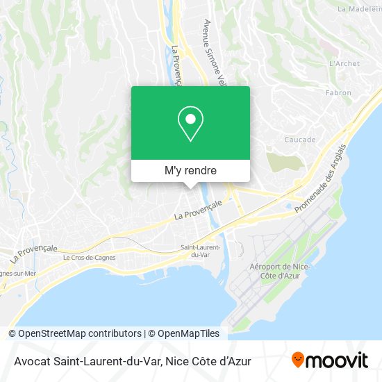 Avocat Saint-Laurent-du-Var plan