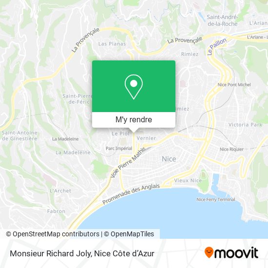 Monsieur Richard Joly plan