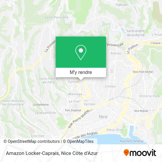 Amazon Locker-Caprais plan