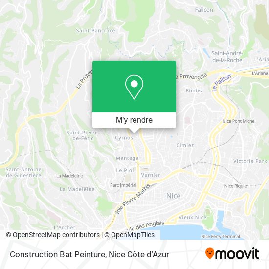 Construction Bat Peinture plan