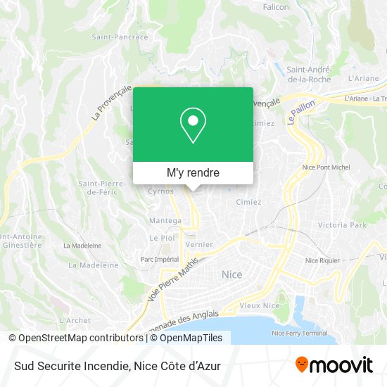 Sud Securite Incendie plan