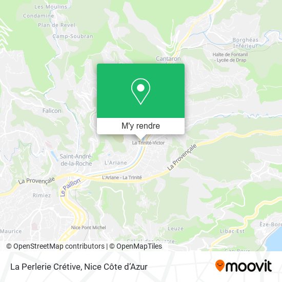 La Perlerie Crétive plan