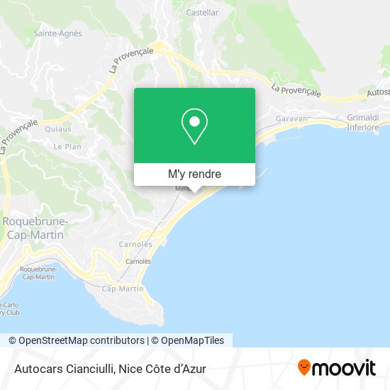 Autocars Cianciulli plan