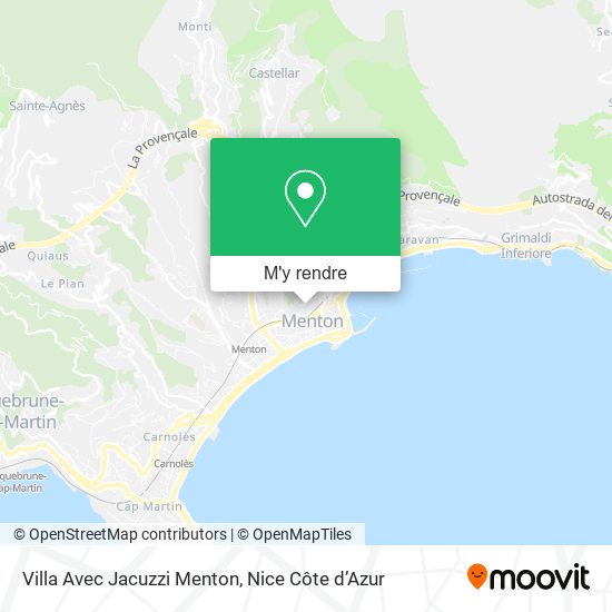 Villa Avec Jacuzzi Menton plan