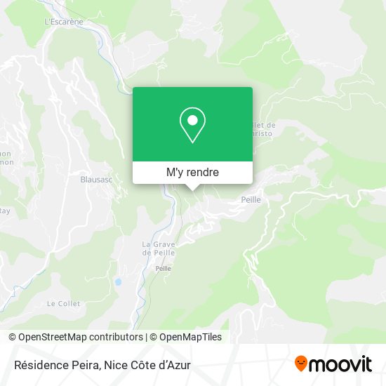 Résidence Peira plan