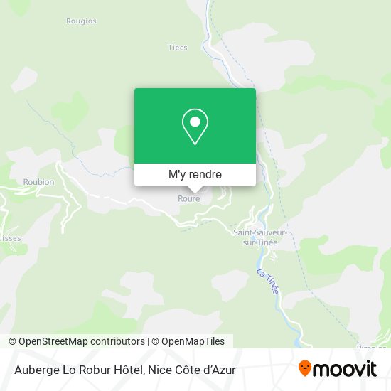 Auberge Lo Robur Hôtel plan