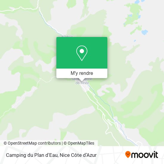 Camping du Plan d'Eau plan