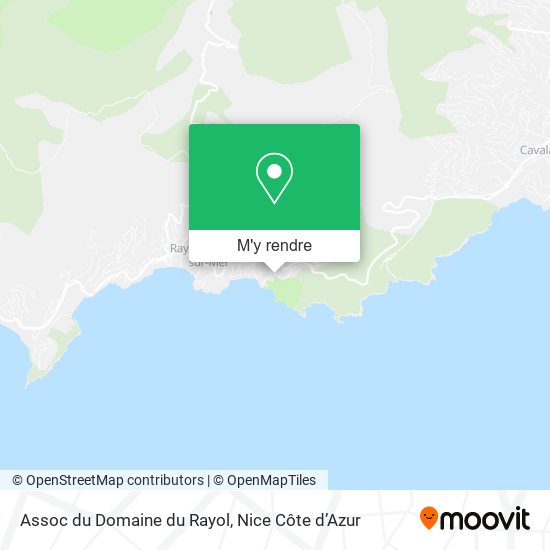 Assoc du Domaine du Rayol plan