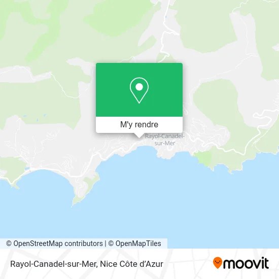 Rayol-Canadel-sur-Mer plan