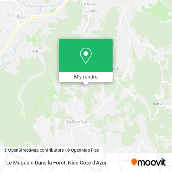 Le Magasin Dans la Forêt plan