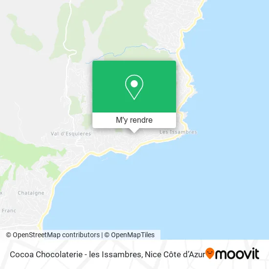 Cocoa Chocolaterie - les Issambres plan