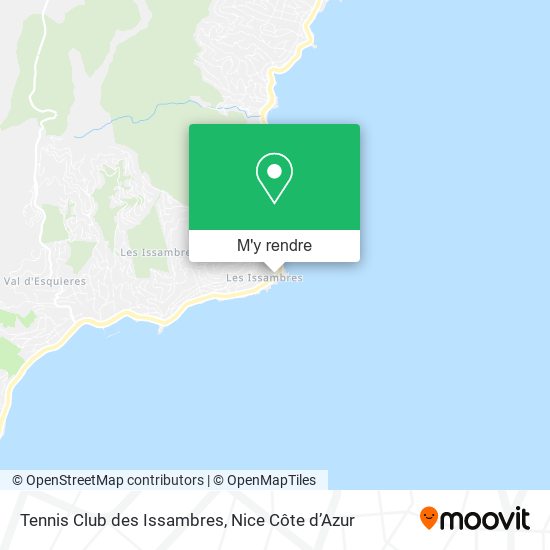 Tennis Club des Issambres plan