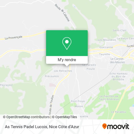 As Tennis Padel Lucois plan