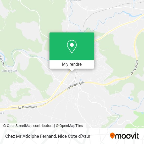 Chez Mr Adolphe Fernand plan