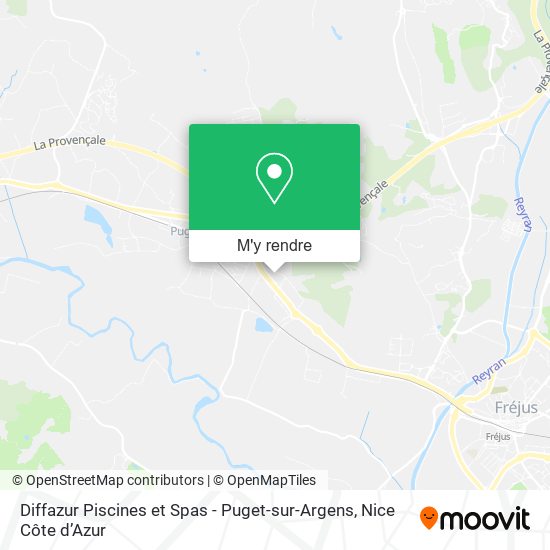 Diffazur Piscines et Spas - Puget-sur-Argens plan