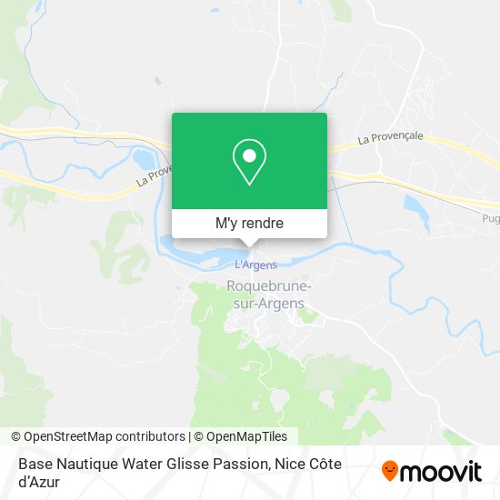 Base Nautique Water Glisse Passion plan