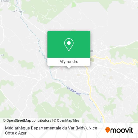 Médiathèque Départementale du Var (Mdv) plan