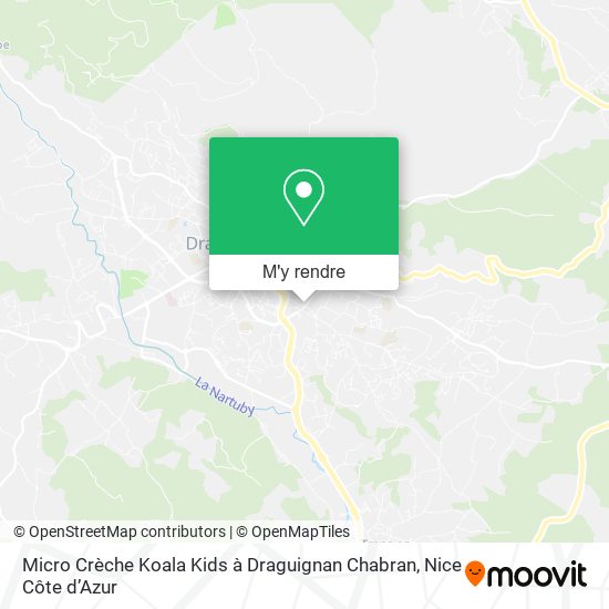 Micro Crèche Koala Kids à Draguignan Chabran plan